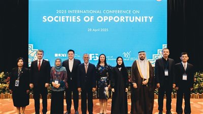 وزيرة التضامن تستعرض التجربة المصرية في مجال الحماية الاجتماعية بسنغافورة