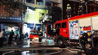 مصرع 22 شخصا في حريق مطعم بالصين