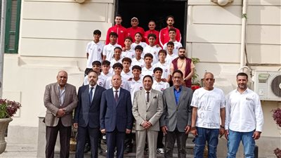 محافظ القاهرة يستقبل منتخب الناشئين المشارك في دورة طوكيو الدولية 2025