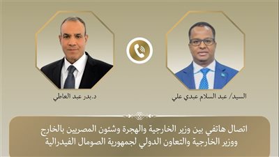 مصر تؤكد دعمها الكامل لوحدة وسلامة الأراضي الصومالية ومؤسساتها الوطنية