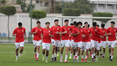 منتخب الشباب يختتم استعداداته لمواجهة سيراليون في بطولة أمم إفريقيا (صور)