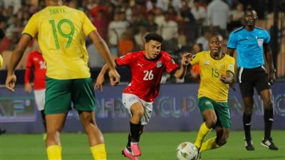 أمم أفريقيا تحت 20 عاما، جنوب أفريقيا يتقدم على تنزانيا 1/0 في الشوط الأول 