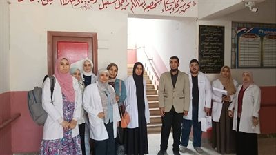 الكشف على 133 حالة في قافلة طبية لجامعة بنها 
