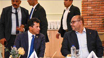 صبحي وإدريس يحضران منتدى التضامن الأولمبي بالعاصمة الإدارية