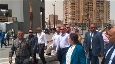 محافظ القاهرة يتفقد موقف السلام النموذجى