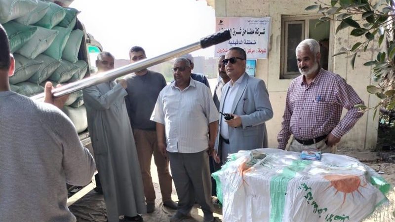 توريد القمح بالدقهلية،