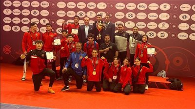 بـ5 ميداليات، منتخب المصارعة الحرة يحل ثالثا في البطولة الأفريقية للناشئين
