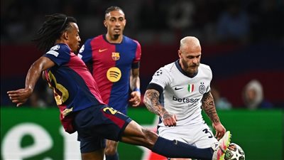 دوري أبطال أوروبا، إنتر ميلان بالقوة الضاربة في مباراة الحسم أمام برشلونة