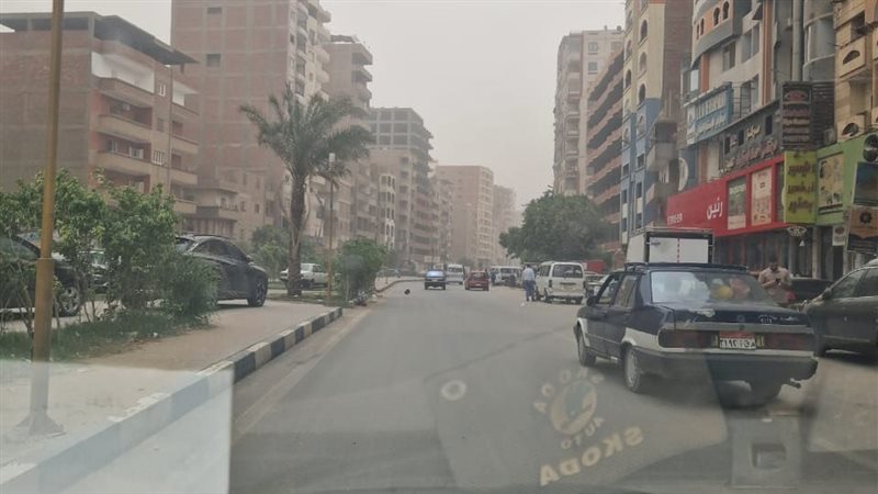 عاصفة ترابية سوهاج