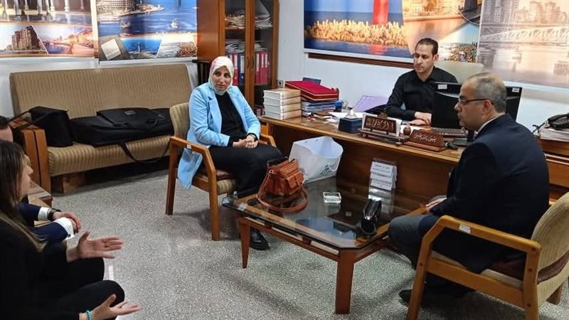 مدير مكتبة مصر يستقبل