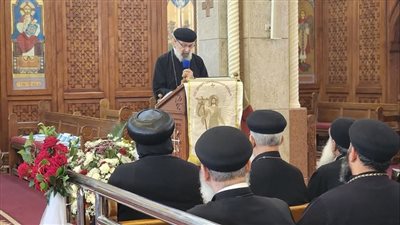 كهنة إيبارشية حلوان يناقشون ترتيبات الخدمة برئاسة الأنبا ميخائيل