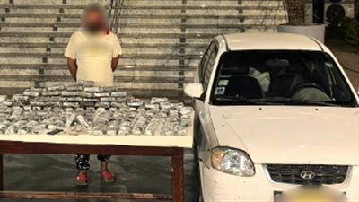 ضبط شخص بحوزته 150 كيلو حشيش بالإسماعيلية