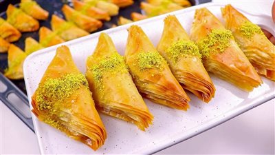 طريقة عمل الجلاش الحلو، أسهل حلوى منزلية