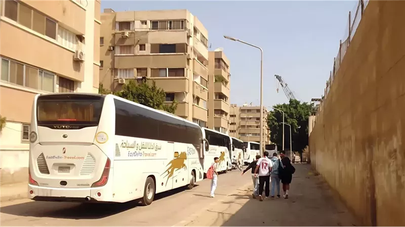 الزمالك يوفر حافلات