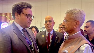 وزير الثقافة يلتقي وزيري الخارجية والإعلام الهنديين على هامش قمة الوسائط 2025