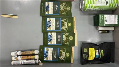 إحباط محاولتي تهريب كمية من المواد المخدرة بمطار الغردقة (صور)