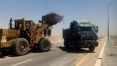 حملات مكثفة لضبط عربات مواد البناء والمياه المخالفة بأكتوبر الجديدة