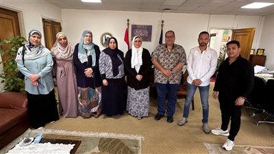 جامعة القناة تبحث التعاون الزراعي مع الهيئة القبطية الإنجيلية وزراعة الإسماعيلية (صور) 