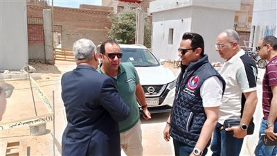 مساعد وزير الصحة يتفقد الأعمال الجارية بمستشفى طما المركزى بسوهاج