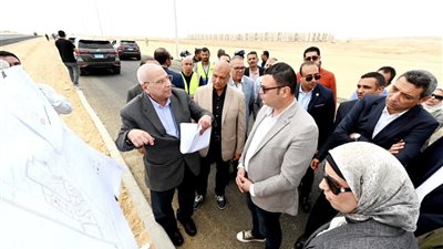 الشربيني يتفقد شقق 