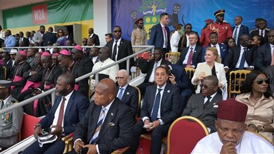 رئيس الوزراء يشارك في حفل تنصيب الرئيس الجابوني بريس نجيما