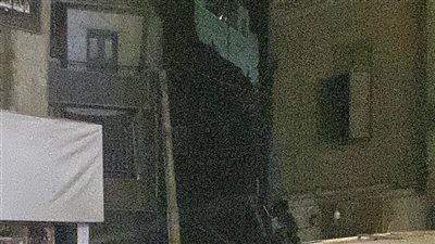 انهيار منزل قديم في ملوي بالمنيا