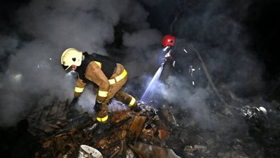 هجوم روسي بطائرات مسيرة على كييف