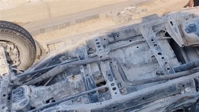 مصرع وإصابة 8 أشخاص في انقلاب سيارة بالمنيا