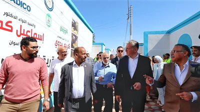 وزير البترول يفتتح مشروع تطوير قرية الطوناب بأسوان 