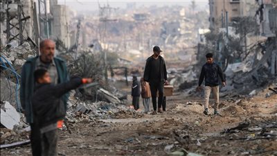 استشهاد فلسطينيين في قصف مسيرة إسرائيلية بخان يونس