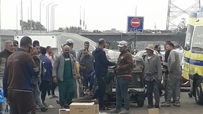 مصرع وإصابة 4 أشخاص في حادث تصادم بالدقهلية