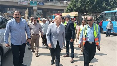 نائب محافظ الجيزة يتفقد مشروعات الصرف الصحي بأرض النجوم و6 أكتوبر ببولاق الدكرور