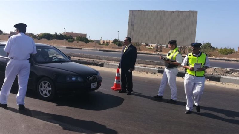 حملات مرورية مكثفة