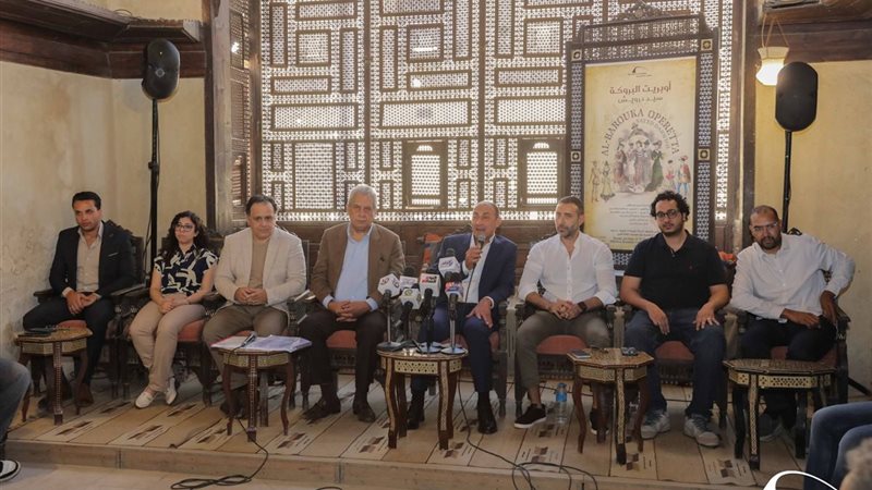 جانب من المؤتمر الصحفي