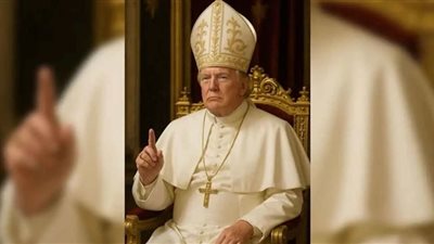 أول تعليق من ميلانيا ترامب على ارتداء الرئيس الأمريكي زي بابا الفاتيكان