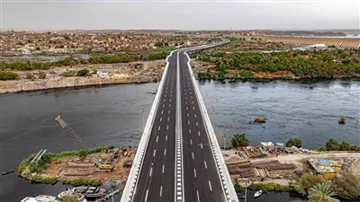 الموقف التنفيذي لمحور بديل خزان أسوان (صور) 