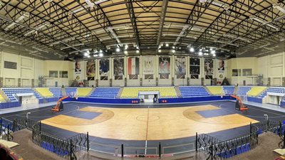 اتحاد كرة السلة يطمئن على جاهزية صالة الشباب والرياضة لاستضافة كأس مصر