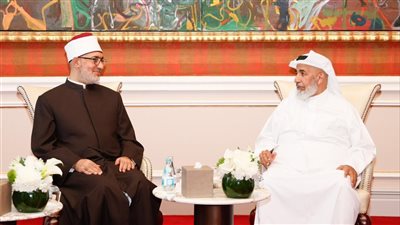 مفتي الجمهورية: نرحب بتوسيع وتعزيز التعاون مع الأوقاف القطرية لترسيخ الوسطية 