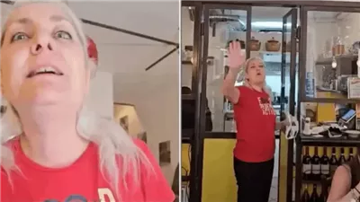 مطعم إيطالي يطرد عائلة إسرائيلية بسبب دعمهم للجرائم ضد غزة (فيديو)