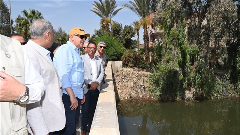 وزير الري في زيارة