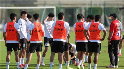 مران قوي لمنتخب مصر للشباب استعدادا لمواجهة تنزانيا (صور)
