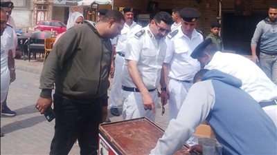 حملة مكبرة لرفع الإشغالات في شوارع دمياط