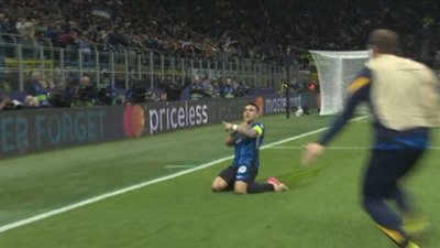 دوري أبطال أوروبا، مارتينيز يتقدم بالهدف الأول لإنتر ميلان في شباك برشلونة