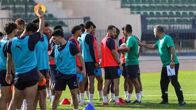 المصري يخوض مرانه الأساسي بمعسكر القاهرة استعدادا لمواجهة الأهلي (صور)