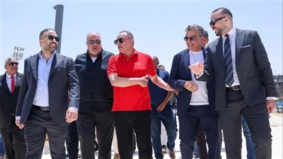 مجلس إدارة الأهلي يتفقد المشروعات الإنشائية ويفتتح الجيم الجديد بفرع زايد