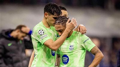 انهيار يامال وبكاء رافينيا بعد ضياع حلم استعادة لقب دوري أبطال أوروبا (فيديو)