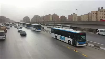 مع اقتراب موعد تشغيله، أهم المعلومات عن الأتوبيس الترددي (إنفوجراف)