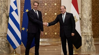 السيسي ورئيس وزراء اليونان يوقعان إعلان الشراكة الإستراتيجية بين البلدين