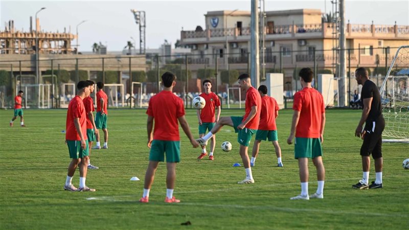 تدريب المغرب قبل