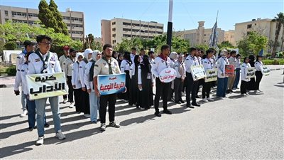 إنقاذ 4 طلاب أصيبوا بإغماءات في ختام معسكر الكشافة بجامعة الفيوم